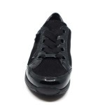 Ara sneaker zwart lak / suède 44587-20